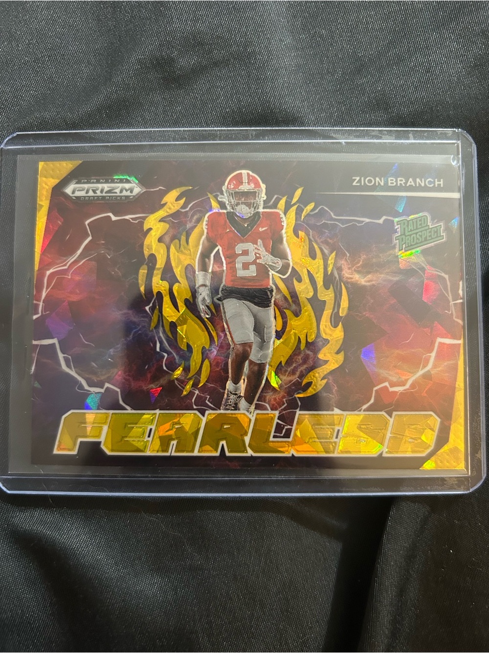 Panini Zion Branch Trading Card - Red/Gold